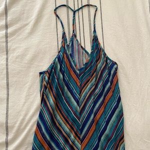 retro striped tank top